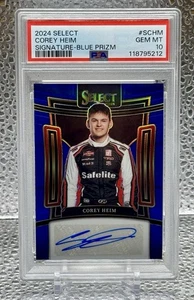 Corey Heim 2024 Panini Select Signatures Blue Prizm #SCHM #/99 PSA 10 - Bild 1 von 2