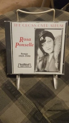 ROSA PONSELLE The Cross-Over Album - Songs 1925-50 (CD, Legato) Mint  Foto 1 de 3