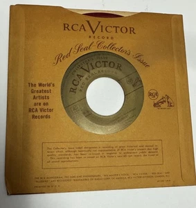 45RPM Record Nelson Eddy Rose Marie, The Mounties From MGM Rose Marie Rare Vtg - Imagen 1 de 4