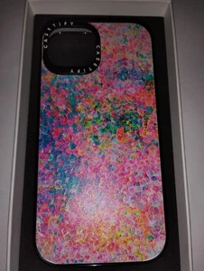 Coque CASETiFY Premium Impact pour Apple iPhone 15 Paint Prints My Neon Summer neuve - Photo 1 sur 4