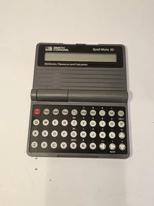 Smith Corona Spell Mate 20 P - Dictionary, Definitions, Thesaurus and Calculator - Picture 1 of 2