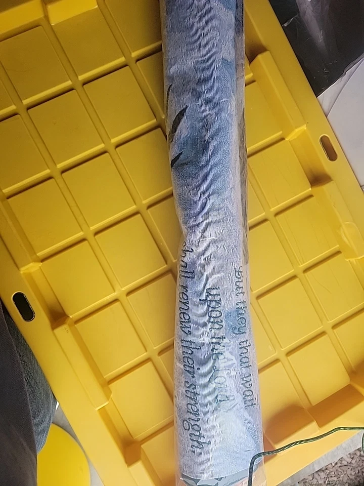 Manual Inspirational Collection 26 -Inch Wall Hanging and Finial Rod with