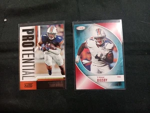 Lote de 2 tarjetas de fútbol americano Tank Bigsby 2023, radiocontrol - Imagen 1 de 5
