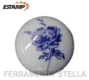 POMOLO POMOLINO BIANCO PORCELLANA CERAMICA 32MM POMELLINO CASSETTI MOBILI CUCINA - Foto 1 di 1