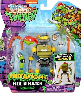 Figura Teenage Mutant Ninja Turtles Mutations Mix And Match Metalhead 4.5"" 2024 - Imagen 1 de 7