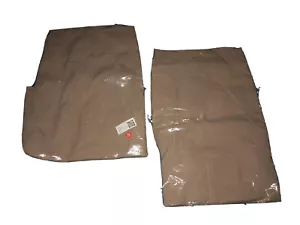 2 pair - boys cargo shorts size medium - Beige Khaki - Picture 1 of 2