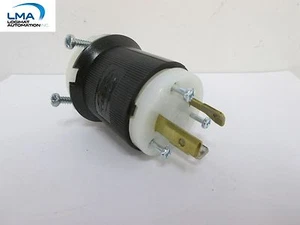 HUBBELL HBL2611 PLUG 30A 125V MALE 2-POLE 3-WIRE ***NEW - Picture 1 of 4