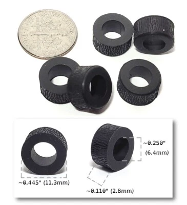 Neumáticos traseros de coche ranura HO 8720 6 piezas BTO nuevos Aurora AFX Magnatraction ¡Actualización de goma! Foto 1 de 3