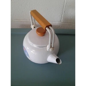 Linda tetera decorativa de metal de pato/ganso. - Imagen 1 de 8