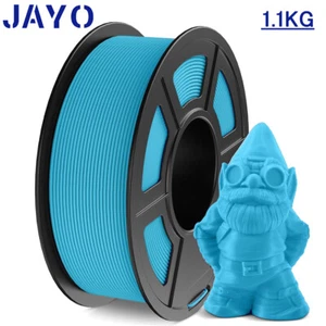JAYO Matt PETG 3D Drucker Filament 600mm/s 1,75mm 1,1KG Himmelblau Hohe Zähigkeit - Bild 1 von 8