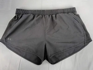 Under Armour Heatgear Womens Lined Shorts Loose Fit XXL Extra Extra Large Gray - Picture 1 of 14