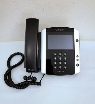 Polycom VVX 601 VOIP Business Phone W/ Stand !!!!!!!!!!!!!!!!!!!!!!!!!! - Image 1 of 4