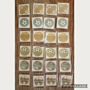 24 x Soccer Sports Football Tattoos Kids Party Favours Student Rewards Loot Bag - Picture 1 of 4