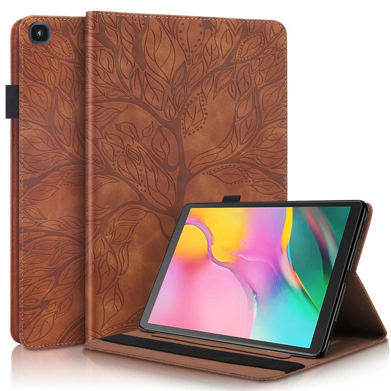 Funda de cuero con soporte para tablet Samsung Galaxy Tab A 10.1 2019 SM-T510 T515 Foto 1 de 4