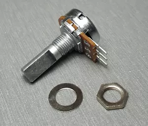 1M A1M Log D Shaft 16mm Single Horizontal PCB Potentiometer - Picture 1 of 1