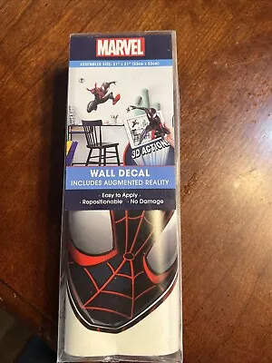 Calcomanías de pared Marvel Spider Man incluye realidad aumentada Foto 1 de 2
