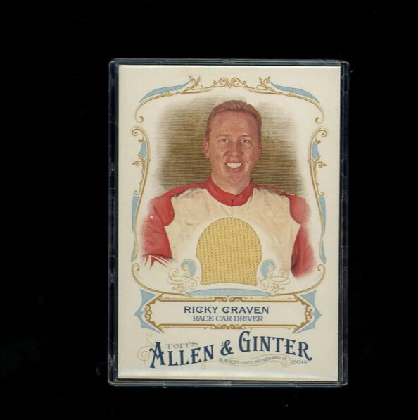 2016 Topps Allen & Ginter's Relics A Ricky Craven #FSRA-RCR - Image 1 of 2