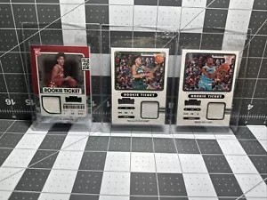 Panini Contenders Rookie mem  Jalen Johnson, Marjon Beauchamp Mark Williams - Picture 1 of 3