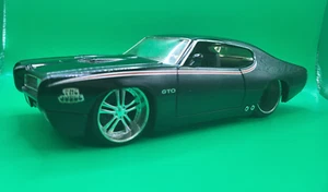 1969 PONTIAC GTO JUDGE JADA BIGTIME MUSCLE, STREET MACHINE 1:24 DIECAST MODEL - Picture 1 of 8