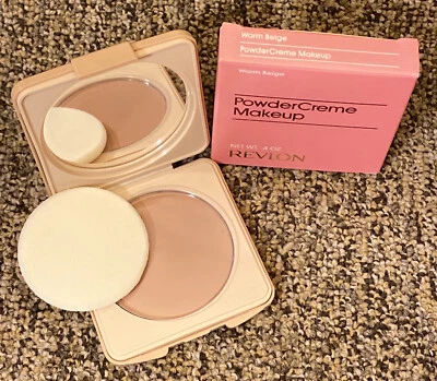 Revlon PowderCreme Makeup Warm Beige .4 OZ   DISCONTINUED - Image 1 of 4