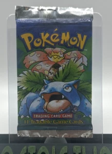POKEMON BASE SET 1st Edition Booster Pack 20.5g | Factory Sealed [Nostalgium] - Picture 1 of 2