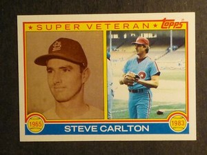 1983 Topps Super Veteran Steve Carlton #71 NM/MT OR BETTER 001
