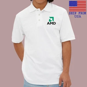 AMD Advanced Micro Devices para hombre blanco talla S-3XL - Imagen 1 de 1