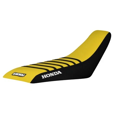 Cubierta de asiento Honda TRX 400EX TRX 400 EX 1999-2007 NEGRO/AMARILLO/NEGRO #203 Foto 1 de 4