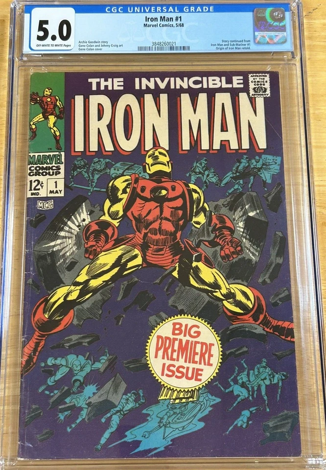Iron Man #1 (Marvel Comics May 1968)