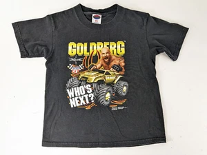 Vtg Goldberg Truck 1999 WWE Wrestling T-shirt Youth Small Womens XS - Picture 1 of 5