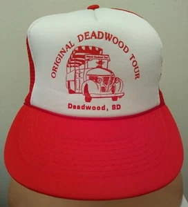 Vintage Kevin Costner Original Deadwood Tour South Dakota Snapback Hat Cap - Picture 1 of 5