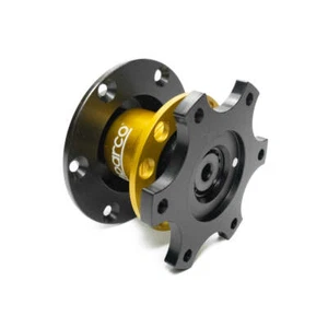 Sparco FIA Steering Wheel Quick Release Hub System Snap Off Race Rally 015R98R - Picture 1 of 15