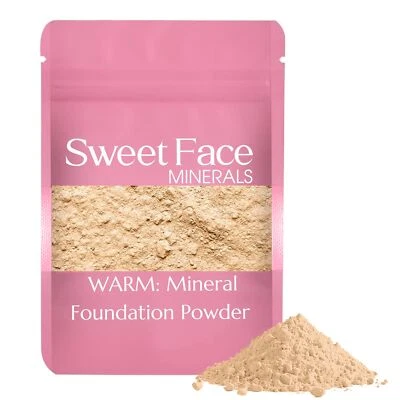 Foundation Powder Refill by Sweet Face Minerals, Lightweight Mineral Loose - Image 1 of 4