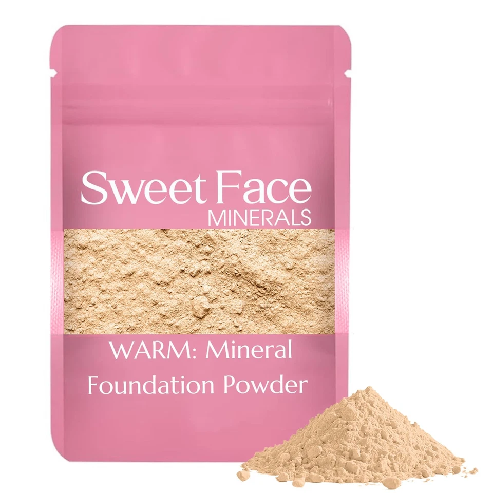 Foundation Powder Refill by Sweet Face Minerals, Lightweight Mineral Loose - Image 1 of 4