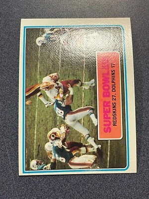 1983 Topps #12 Super Bowl XVII John Riggins @QS62 - Image 1 of 2