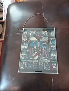 Arte de pared para atrapasol con plomo esmaltado -Escena persa antigua - 12x9" - Imagen 1 de 10