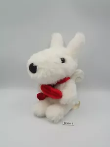 Gaspard et Lisa White Dog B3012 Angel Sun Arrow 6" Plush 2013 Toy Doll Japan - Picture 1 of 8