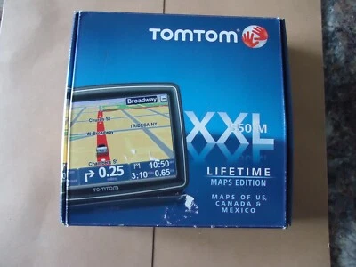 L@@K  for auction,  TOMTOM XXL 550 M Maps Edition  GPS , Used  in good condition - Image 1 of 4