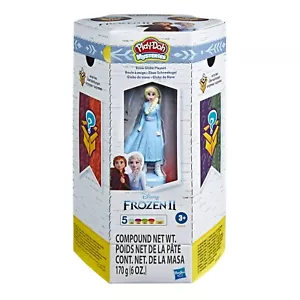 Play-Doh Mysteries' Disney Frozen 2 "Snow Globe Playset" con 5 lattine di Play-Doh - Foto 1 di 10