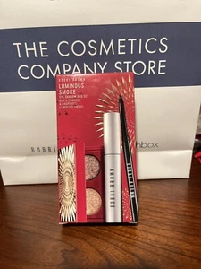 Bobbi Brown Holidays Luminous Smoke Eyeshadow Metallic Duo + Eyeliner + Mascara - Picture 1 of 3