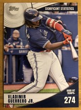 2022 Topps Series 2 Vladimir Guerrero Jr Significant Statistic SS-4 Blue Jays NM