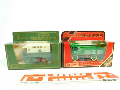 2X Matchbox Modello: Y29 Walker Harrods + Y-18 Atkinson, Mint + Box #BT436-0,5 - Immagine 1 di 3