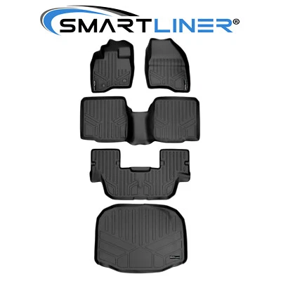 SMARTLINER Custom Fit Floor Mats Cargo Trunk Liner Set 2015-2016 Ford Explorer Foto 1 de 4
