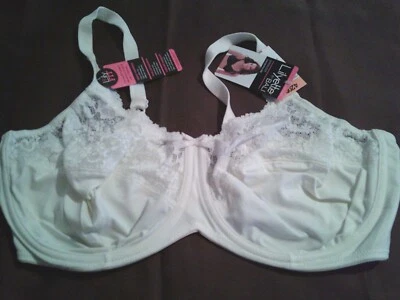 Sujetador minimizador con aros Ivory Lilyette de Bali 444 36DDD *NUEVO* $48 Foto 1 de 2