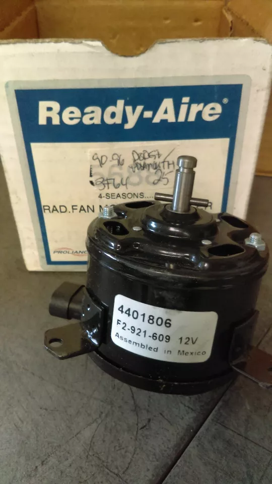 Cooling fan motor fits 1990-1996 Dodge Plymouth or Chrysler 4401806 NEW - Image 1 of 1