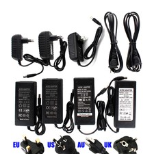 DC 5V/12V 2A/3A/5A/6A/10A LED Power Supply Adaptor Transformer  Plug Charger