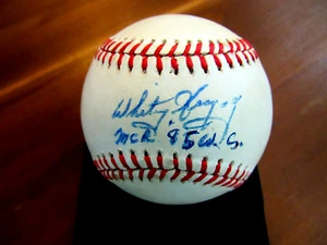 WHITEY HERZOG MGR 85 W.S STL CARDINALS SIGNED AUTO 1986 A/S GAME BASEBALL JSA - Picture 1 of 3