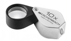 Eschenbach EINSCHLAGLUPE METALL 10-fach Lupe Vergrößerung 10x aplanat v ... - Bild 1 von 1