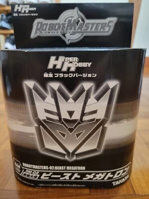 Transformers RobotMasters RM-02 Limited Black G1 Beast Megatron Hyper Hobby MISB - Image 1 of 4