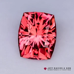 Corte Precisión - Zafiro Padparadcha LAB 11.22ct - Tirado Czochralski - Imagen 1 de 2